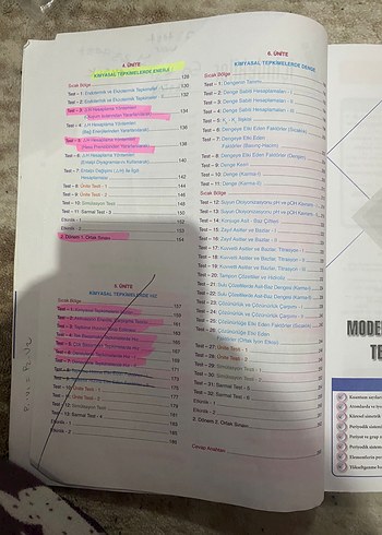 11. Sınıf Kimya Soru Bankası - Yeni Öğretim Programı - Görsel 3