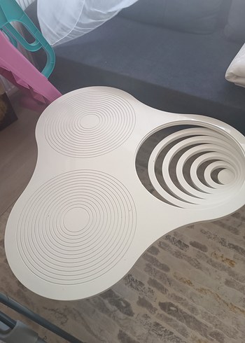 Baskılı Gri Beyaz Step Platform