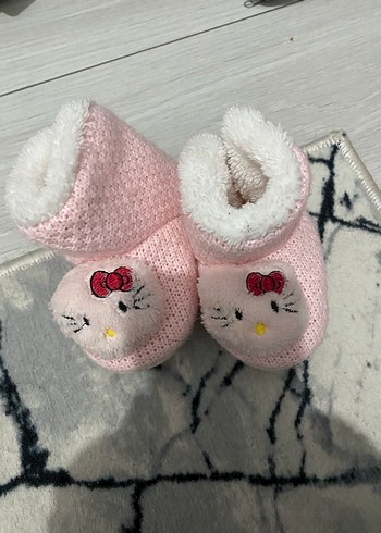 Patikli Pembe Kapüşonlu Kız Bebek Tulum - Görsel 3