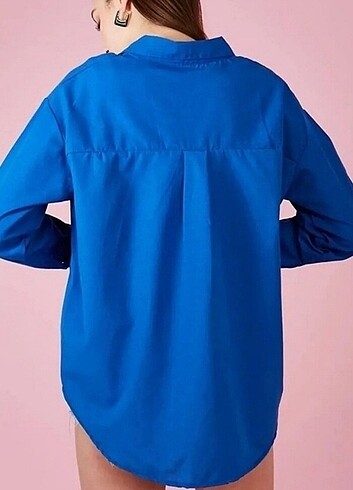 Mavi basic gömlek 