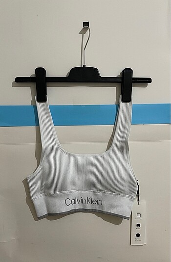 xs Beden beyaz Renk Orijinal Calvin Klein Bralet XS