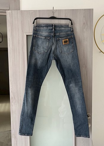 Dolce&Gabbana Erkek Gri Mavi Denim - Görsel 7