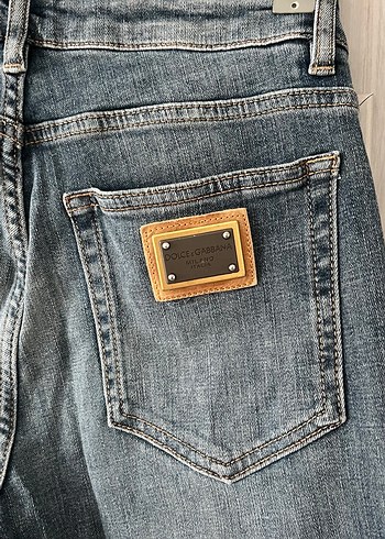 Dolce&Gabbana Erkek Gri Mavi Denim - Görsel 8