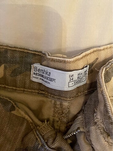 xs Beden Bershka Şort