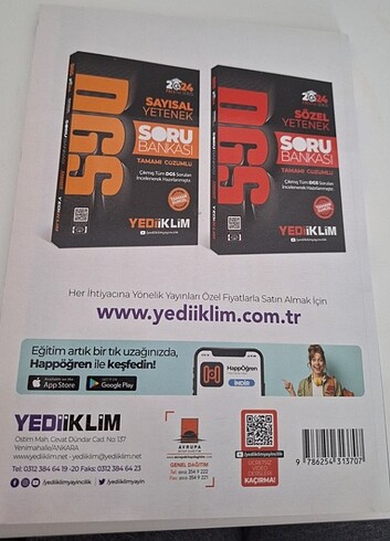 DGS 2024 3 deneme yediiklim  - Görsel 2