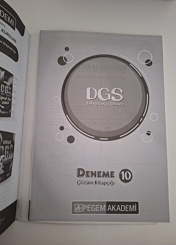 DGS 10 deneme tamamı çözülü kitap - Görsel 8