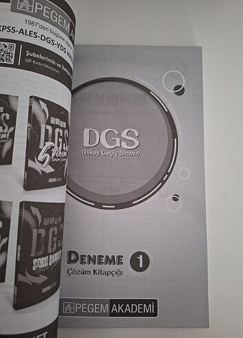 DGS 5 li deneme tamamı çözülü kitap - Görsel 5
