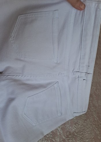 Diğer Beyaz Kadın Denim Pantolon