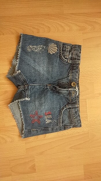Koton kids kız cocuk kot şort 