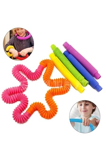 Pop Tubes Duyusal Oyuncak 3 Adet