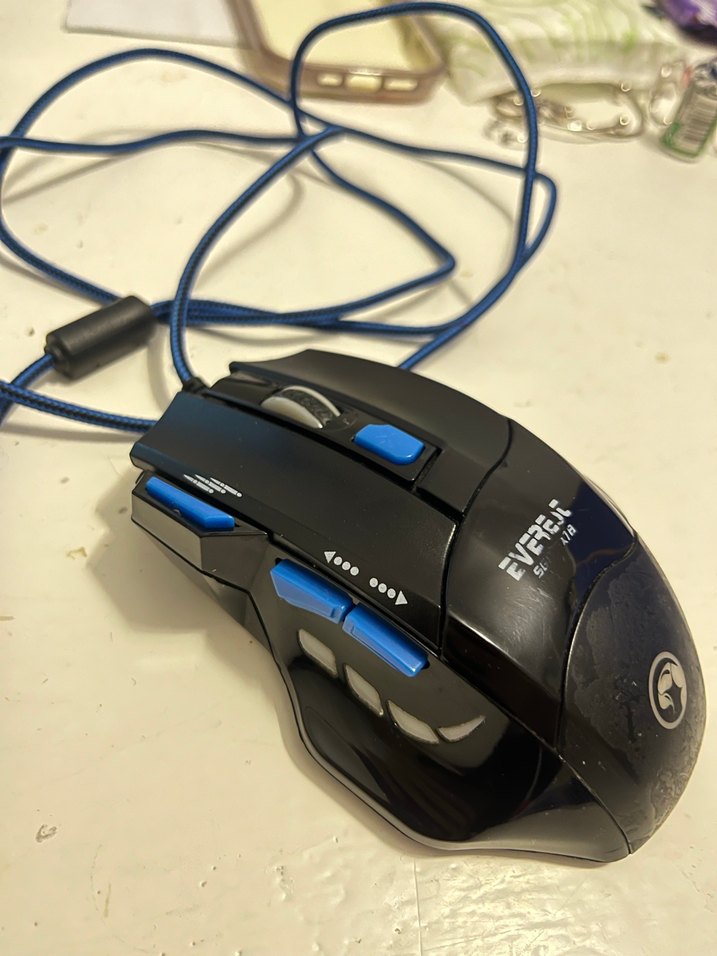 Mavi Kablolu Gaming Mouse - Görsel 2