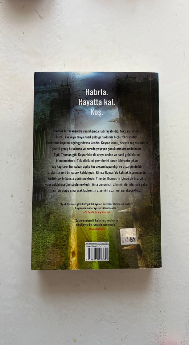 Labirent Ölümcül Kaçış - James Dashner - Görsel 2