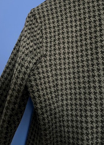 Gri Kadın Midi Blazer Ceket - Görsel 3