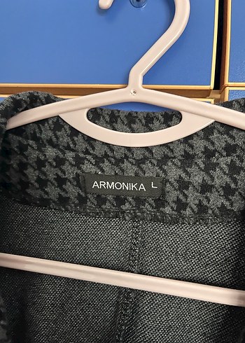 Gri Kadın Midi Blazer Ceket - Görsel 4