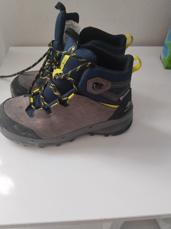 Gri Yılan Desenli Erkek Çocuk Botu - Görsel 5