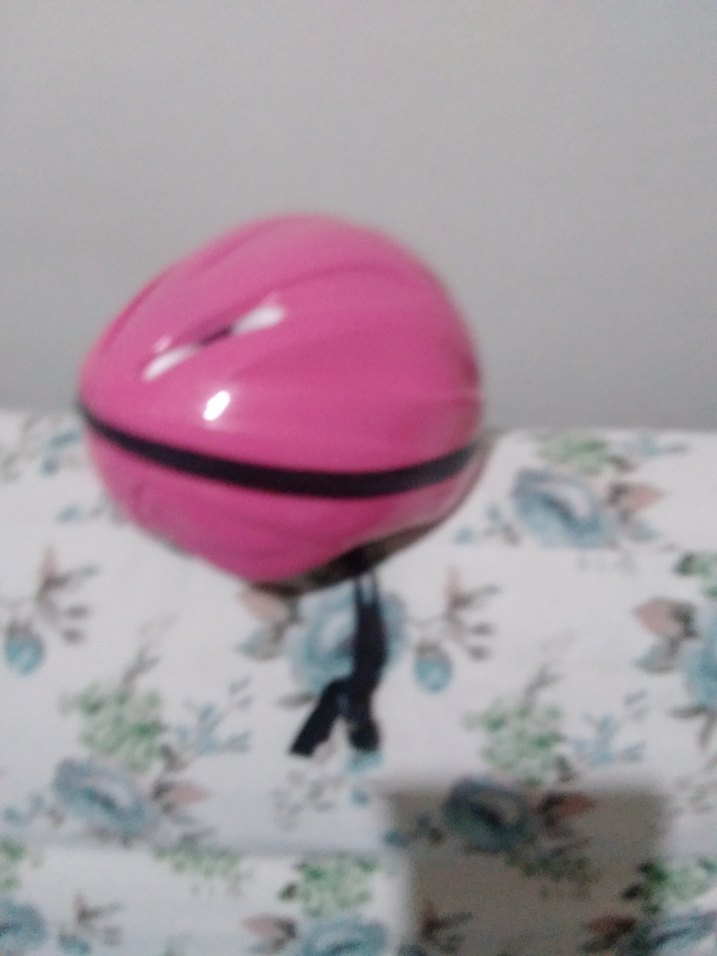 Pembe Minimalist bisiklet Kaskı - Görsel 2