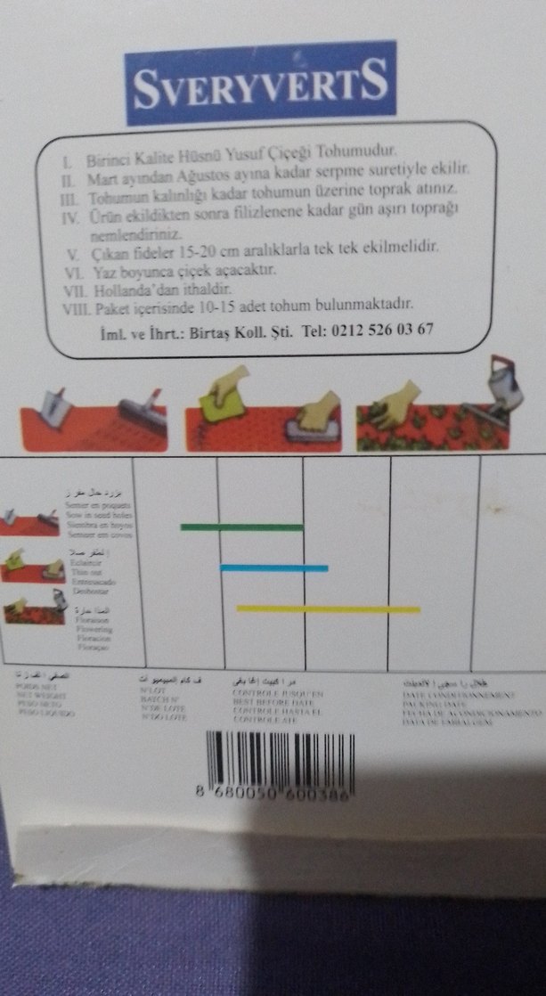Sveryverts Çiçek Tohumu Paketi - Görsel 3