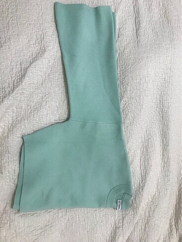 m Beden turkuaz Renk Zara Knit crop kazak