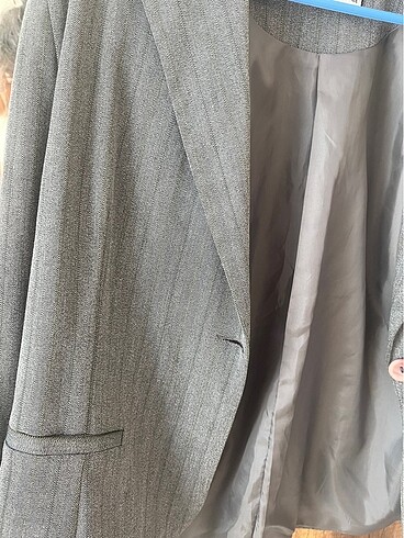 44 Beden gri Renk emet blazer ceket