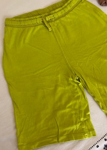 Erkek çocuk Yeşil Midi Şort - Görsel 4