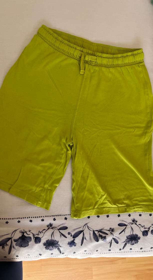 Erkek çocuk Yeşil Midi Şort - Görsel 2