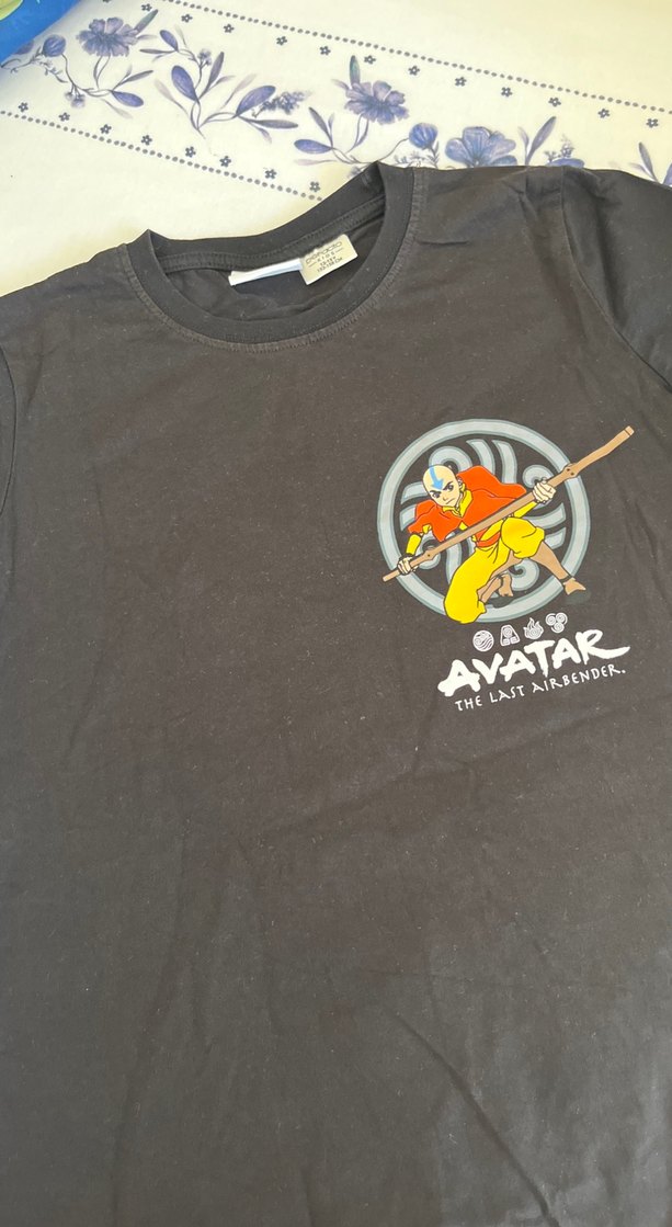 Erkek çocuk Siyah Baskılı Uzun Kollu Tişört - Görsel 5