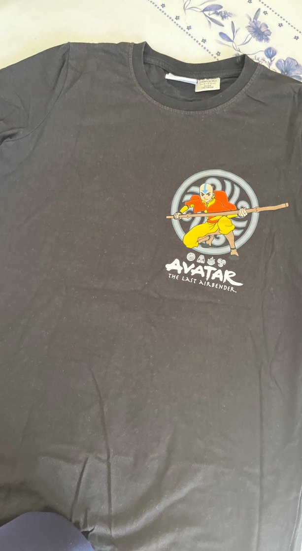 Erkek çocuk Siyah Baskılı Uzun Kollu Tişört - Görsel 4