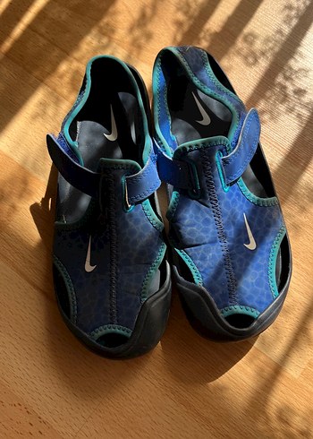 Mavi Erkek Çocuk Cırt Cırtlı Terlik - Görsel 2