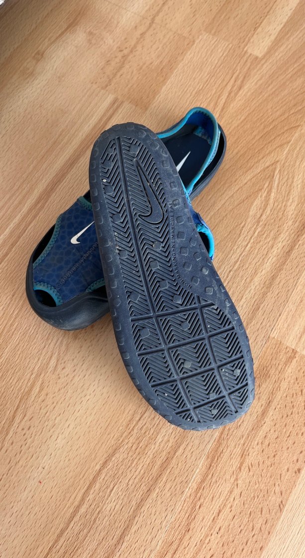 Mavi Erkek Çocuk Cırt Cırtlı Terlik - Görsel 4