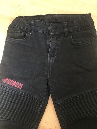 7 Yaş Beden siyah Renk Siyah kot pantolon