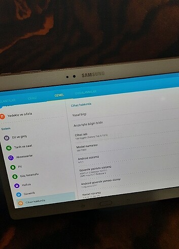 Samsung Samsung Galaxy SM-T800 Tablet