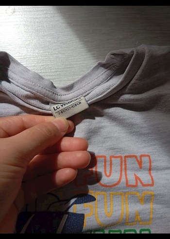 Gri Erkek Çocuk Uzun Kollu Sweatshirt - Görsel 3