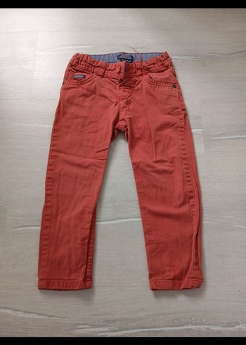 Erkek Çocuk Kırmızı Denim Pantolon - Görsel 2