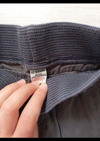 Erkek Çocuk Basic Pamuklu Pantolon - Görsel 3