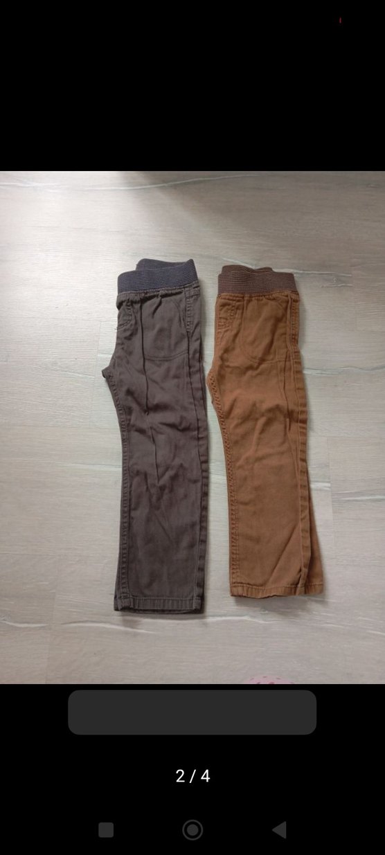 Erkek Çocuk Basic Pamuklu Pantolon - Görsel 2