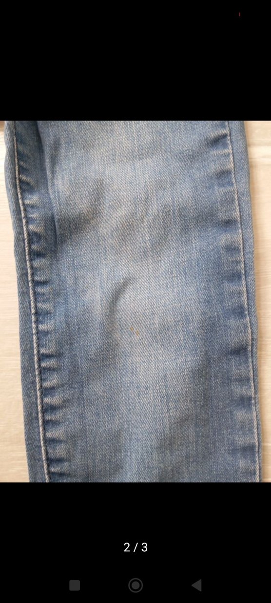 Düğmeli Erkek Çocuk Regular Fit Kot Pantolon - Görsel 2