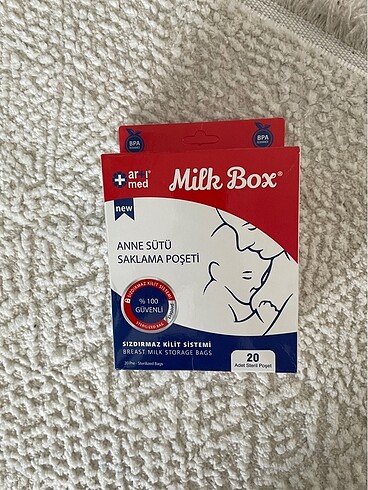 Milk Box Anne sütü saklama poşeti