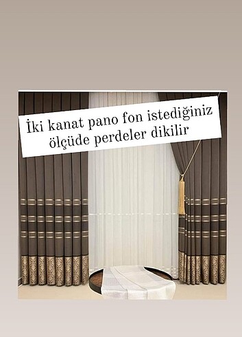 İki kanat pano fon 