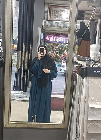 Diğer Arkası iki katlı khimar suffle