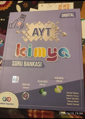 AYT Kimya Soru Bankası - Orbital Yayınları