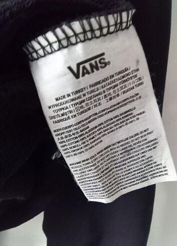 xxl Beden siyah Renk Vans Sweatshirt