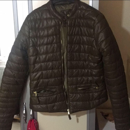 Haki Şişme mont