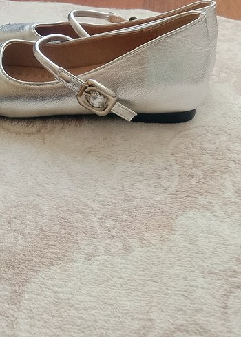 Tokalı Gri Babet Ayakkabı - Görsel 4