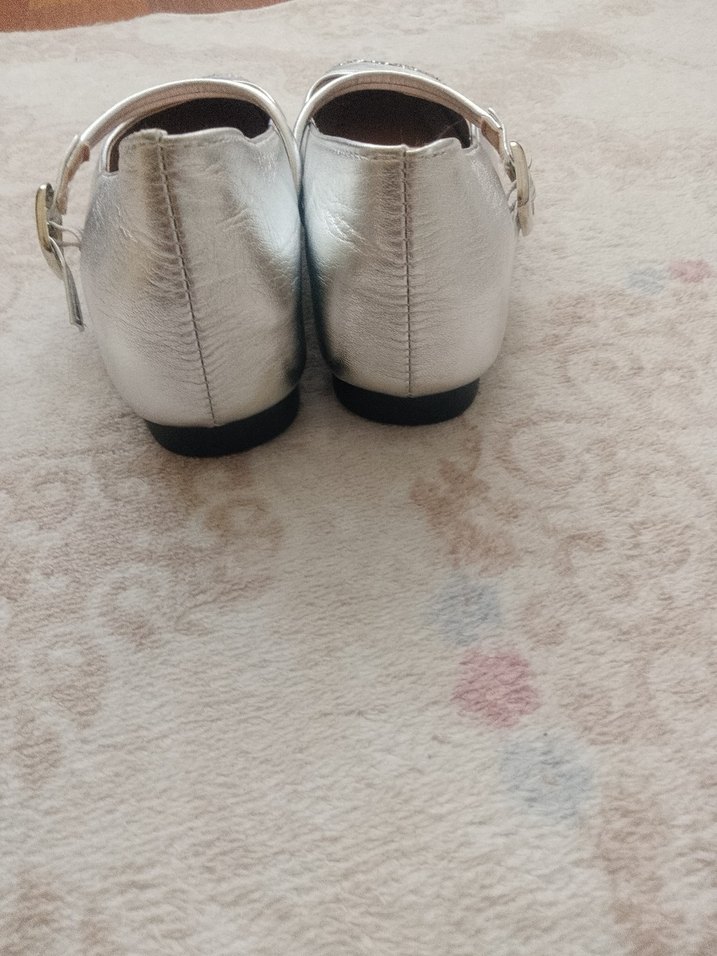 Tokalı Gri Babet Ayakkabı - Görsel 5