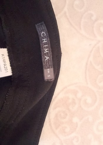 Kadın Siyah Kemerli Kumaş Pantolon - Görsel 3