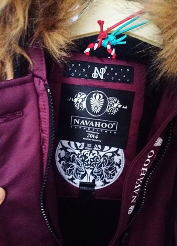 xs Beden bordo Renk Kız mont kaban 