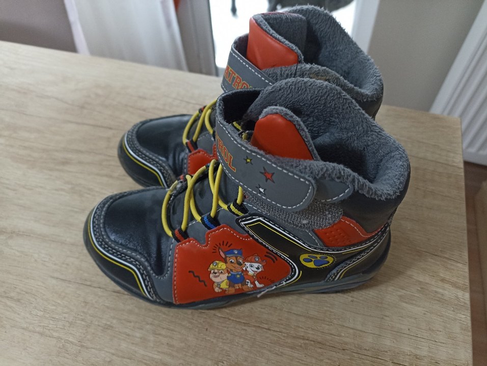 Çocuk Gri Çok Renkli Desenli PAWPATROL Bot - Görsel 2