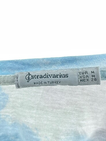 m Beden mavi Renk Stradivarius Bluz %70 İndirimli.