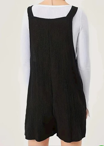 Siyah Salaş Mini Tulum - Görsel 5