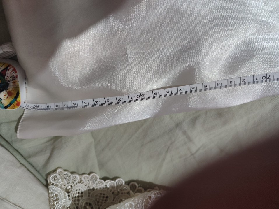 Uzun Beyaz Nakışlı Bohem Kadın Gecelik ve Sabahlık - Görsel 3